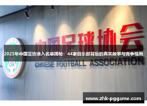 2023年中国足协准入名单揭秘：44家俱乐部背后的真实故事与竞争格局